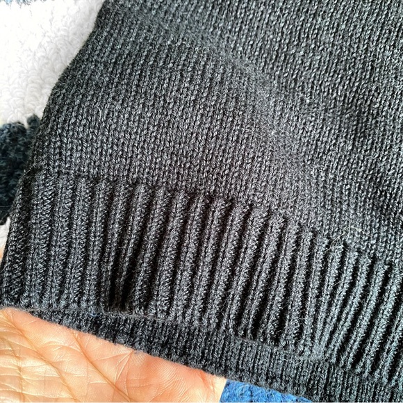 🖤 CHELSEA & THEODORE BLACK KNIT CLASSIC SUMMER TANK TOP! - Picture 7 of 9